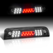 Load image into Gallery viewer, Chevrolet Silverado 1500 2014-2018 / 2500HD 3500HD 2015-2019 / GMC Sierra 1500 2014-2018 / 2500HD 3500HD 2015-2019 LED 3rd Brake Light Black Housing Clear Len