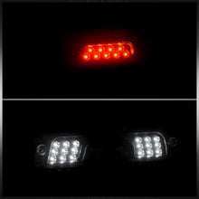 Load image into Gallery viewer, Chevrolet Silverado 1500 2014-2018 / 2500HD 3500HD 2015-2019 / GMC Sierra 1500 2014-2018 / 2500HD 3500HD 2015-2019 LED 3rd Brake Light Black Housing Clear Len