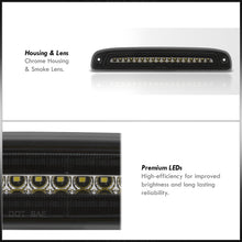 Load image into Gallery viewer, Dodge Dakota 1997-2007 Strobe LED 3rd Brake Light Chrome Housing Smoke Len