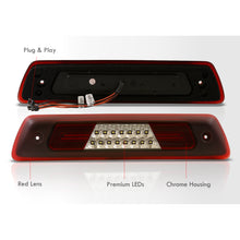 Load image into Gallery viewer, Ford F150 2009-2014 / Lincoln Mark LT 2010-2014 LED Bar 3rd Brake Light Chrome Housing Red Len (Excluding Raptor Models)