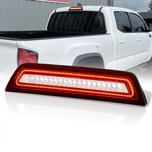 Load image into Gallery viewer, Toyota Tacoma 2016-2023 Strobe LED 3rd Brake Light Chrome Housing Red Len