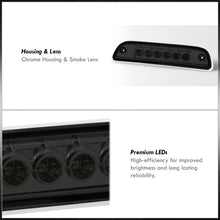 Load image into Gallery viewer, Toyota Tacoma 1995-2015 LED 3rd Brake Light Chrome Housing Smoke Len