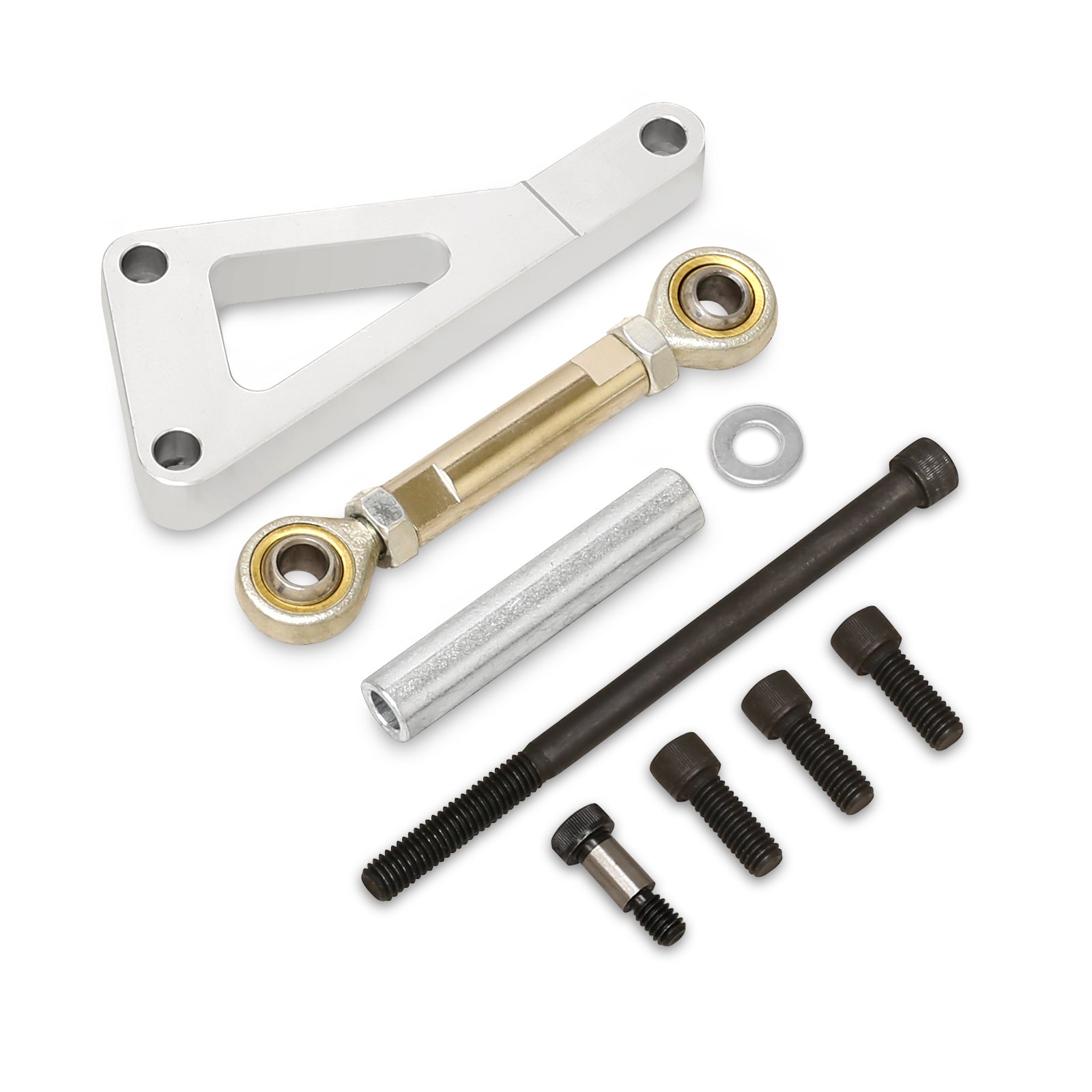 Aluminum Alternator Bracket Kit For Chevy SBC 350 Small Block Engine - Passenger Side