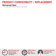 Load image into Gallery viewer, Chevy SBC 350 / 400 Engine Block Long Water Pump Alternator Bracket Set Silver