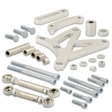 Load image into Gallery viewer, Pontiac Power Steering and Alternator Bracket Set Silver