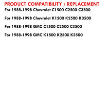 Load image into Gallery viewer, Chevrolet GMC C/K C1500 C2500 C3500 K1500 K2500 K3500 1988-1998 Body Mount Bushings Kit Red (Standard Cab)