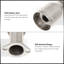 Load image into Gallery viewer, Acura Integra Hatchback GS LS RS 1990-1993 N1 Style Stainless Steel Catback Exhaust System (Piping: 2.5" / 65mm | Tip: 4.5")