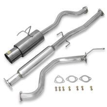 Load image into Gallery viewer, Acura Integra GSR Hatchback 1994-2001 N1 Style Stainless Steel Catback Exhaust System Gunmetal (Piping: 2.5" / 65mm | Tip: 4.5")