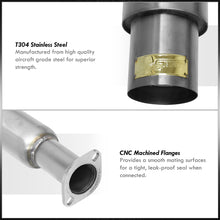 Load image into Gallery viewer, Acura Integra GSR Hatchback 1994-2001 N1 Style Stainless Steel Catback Exhaust System Gunmetal (Piping: 2.5" / 65mm | Tip: 4.5")