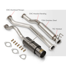 Load image into Gallery viewer, Acura RSX Type-S 2002-2006 N1 Style Stainless Steel Catback Exhaust System Gunmetal (Piping: 2.5" / 65mm | Tip: 4.5")