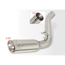 Load image into Gallery viewer, Cadillac Escalade 6.0L V8 2002-2006 Dual Tip Stainless Steel Catback Exhaust System (Excluding ESV & EXT Models) (Piping: 2.5" / 65mm | Tip: 4.5")