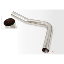 Load image into Gallery viewer, Cadillac Escalade 6.0L V8 2002-2006 Dual Tip Stainless Steel Catback Exhaust System (Excluding ESV & EXT Models) (Piping: 2.5" / 65mm | Tip: 4.5")