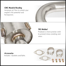 Load image into Gallery viewer, Chevrolet Cobalt 2005-2007 / Pontiac G5 2007-2010 2.2L I4 Stainless Steel Catback Exhaust System (Excluding Supercharged Models) (Piping: 2.5" / 65mm | Tip: 4.5")