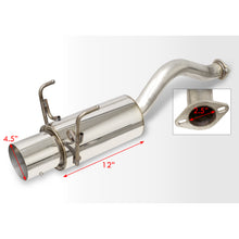 Load image into Gallery viewer, Honda Civic Si 2002-2005 N1 Style Stainless Steel Catback Exhaust System (Piping: 2.5" / 65mm | Tip: 4.5")