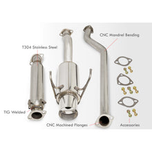 Load image into Gallery viewer, Honda Civic Si 2002-2005 N1 Style Stainless Steel Catback Exhaust System (Piping: 2.5" / 65mm | Tip: 4.5")