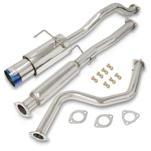 Load image into Gallery viewer, Honda Civic Coupe / Sedan 1992-2000 N1 Style Stainless Steel Catback Exhaust System Burnt Tip (Piping: 2.5" / 65mm | Tip: 4.5")