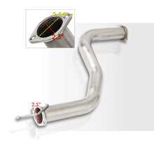Load image into Gallery viewer, Honda Civic Coupe / Sedan 1992-2000 N1 Style Stainless Steel Catback Exhaust System Burnt Tip (Piping: 2.5" / 65mm | Tip: 4.5")