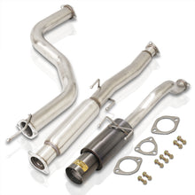 Load image into Gallery viewer, Honda Civic Coupe / Sedan 1992-2000 N1 Style Stainless Steel Catback Exhaust System Gunmetal (Piping: 2.5" / 65mm to 3.0" / 76mm | Tip: 4.5")