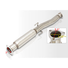 Load image into Gallery viewer, Honda Civic Coupe / Sedan 1992-2000 N1 Style Stainless Steel Catback Exhaust System Gunmetal (Piping: 2.5" / 65mm to 3.0" / 76mm | Tip: 4.5")