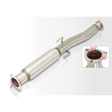 Load image into Gallery viewer, Honda Civic Hatchback 1996-2000 N1 Style Stainless Steel Catback Exhaust System Gunmetal (Piping: 2.5" / 65mm to 3.0" / 76mm | Tip: 4.5")