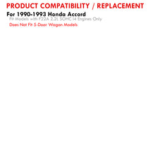 Load image into Gallery viewer, Honda Accord Coupe & Sedan 2.2L I4 1990-1993 N1 Style Stainless Steel Catback Exhaust System (Piping: 2.5" / 65mm to 3.0" / 76mm | Tip: 4.5")