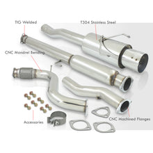 Load image into Gallery viewer, Honda Accord 2.2L I4 1994-1997 N1 Style Stainless Steel Catback Exhaust System (Piping: 2.5" / 65mm to 3.0" / 76mm | Tip: 4.5")