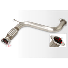 Load image into Gallery viewer, Honda Accord 2.2L I4 1994-1997 N1 Style Stainless Steel Catback Exhaust System Gunmetal (Piping: 2.5" / 65mm | Tip: 4.5")