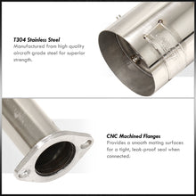 Load image into Gallery viewer, Honda Accord 2.2L I4 1994-1997 N1 Style Stainless Steel Catback Exhaust System (Piping: 2.5" / 65mm | Tip: 4.5")