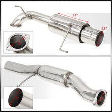 Load image into Gallery viewer, Honda Accord 2.3L I4 1998-2002 N1 Style Stainless Steel Catback Exhaust System (Piping: 2.5" / 65mm to 3.0" / 76mm | Tip: 4.5")