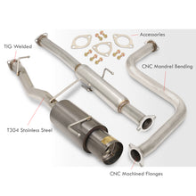 Load image into Gallery viewer, Honda Prelude 1992-1996 N1 Style Stainless Steel Catback Exhaust System Gunmetal (Piping: 2.25" / 58mm to 2.5" / 65mm | Tip: 4.5")