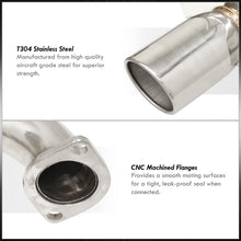 Load image into Gallery viewer, Honda S2000 2000-2009 Stainless Steel Catback Exhaust System (Piping: 2.5" / 65mm | Tip: 4.0")