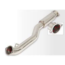 Load image into Gallery viewer, Mitsubishi Lancer Evo X 2008-2015 Dual Tip Stainless Steel Catback Exhaust System (Piping: 3.0&quot; / 76mm | Tip: 4.0&quot;)
