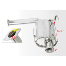 Load image into Gallery viewer, Subaru Impreza WRX Sedan 2008-2014 Stainless Steel Catback Exhaust System (Piping: 2.5" / 65mm | Tip: 4.0")