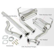 Load image into Gallery viewer, Subaru Impreza WRX Sedan 2008-2014 Stainless Steel Catback Exhaust System (Piping: 2.5" / 65mm | Tip: 4.0")