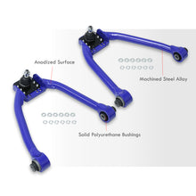 Load image into Gallery viewer, Nissan 350Z 2003-2009 / Infiniti G35 2003-2007 Front Upper Control Arms Camber Kit Blue