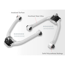 Load image into Gallery viewer, Nissan 350Z 2003-2009 / Infiniti G35 2003-2007 Front Upper Control Arms Camber Kit Silver