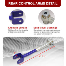 Load image into Gallery viewer, Nissan 350Z 2003-2009 / Infiniti G35 2003-2007 Front Upper & Rear Control Arms Camber Kit Blue
