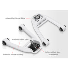 Load image into Gallery viewer, Honda Civic 1996-2000 Front Upper Tubular Control Arms Camber Kit White