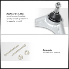 Load image into Gallery viewer, Chevrolet Silverado 1500 2007-2016 / GMC Sierra 1500 2007-2016 2-4" Lift Front Upper Tubular Control Arms Silver (Models With Factory Forged Steel Arms Only)