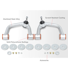 Load image into Gallery viewer, Toyota Tacoma 6-Lug 2005-2023 2-4" Lift Front Upper Tubular Control Arms Silver