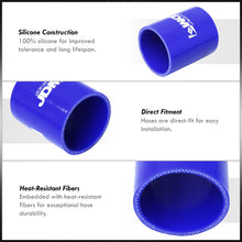 Load image into Gallery viewer, 2.5" Straight Silicone Coupler Blue