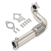 Load image into Gallery viewer, Acura Integra 1990-2001 / Honda Civic 1988-2000 / CRX 1988-1991 / Del Sol 1993-1997 2.5" D/B-Series Turbo Downpipe (Driver Side Exit & Keeps AC)