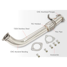 Load image into Gallery viewer, Nissan 240SX S13 S14 1989-1998 3" Downpipe