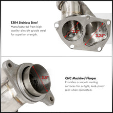 Load image into Gallery viewer, Mitsubishi Lancer EVO 8 9 2003-2006 Turbo Elbow Downpipe