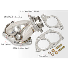 Load image into Gallery viewer, Mitsubishi Lancer EVO 8 9 2003-2006 Turbo Elbow Downpipe