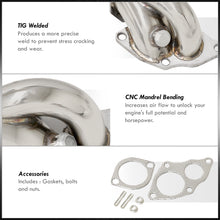 Load image into Gallery viewer, Mitsubishi Eclipse 1989-1999 / Lancer EVO 1992-1996 TD05 Turbo Elbow Downpipe
