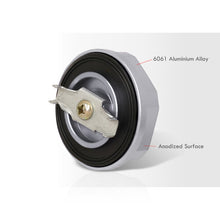 Load image into Gallery viewer, Mitsubishi Aluminum Round Circle Hole Style Oil Cap Gunmetal