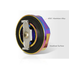 Load image into Gallery viewer, Mitsubishi Aluminum Round Circle Hole Style Oil Cap Neo Chrome
