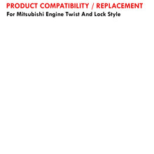 Load image into Gallery viewer, Mitsubishi Aluminum Round Circle Hole Style Oil Cap Red