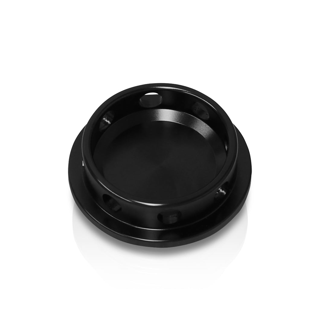 Acura/Honda Aluminum Round Circle Hole Style Oil Cap Black